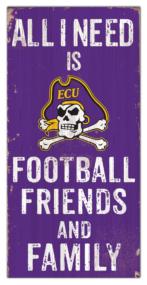East Carolina Panthers 0738-Friends and Family 6x12