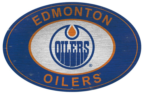 Edmonton Oilers 0801-46in Heritage Logo Oval