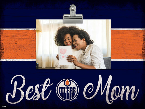 Edmonton Oilers 2017-Best Mom Clip Frame