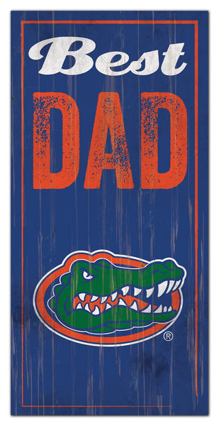 Florida Gators 0632-Best Dad 6x12