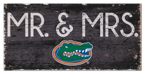 Florida Gators 0732-Mr. and Mrs. 6x12