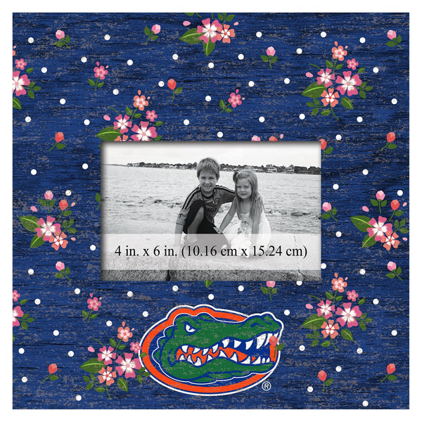 Florida Gators 0965-Floral 10x10 Frame