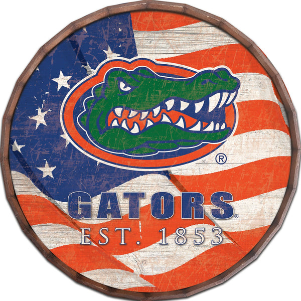 Florida Gators 1002-Flag Barrel Top 16"