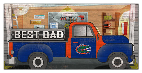 Florida Gators 1078-6X12 Best Dad truck sign