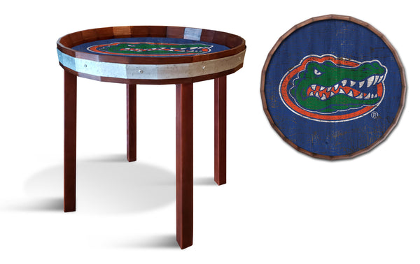 Florida Gators 1092-24" Barrel top end table