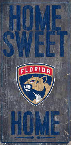 Florida Panthers 0653-Home Sweet Home 6x12