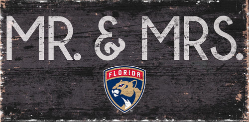 Florida Panthers 0732-Mr. and Mrs. 6x12
