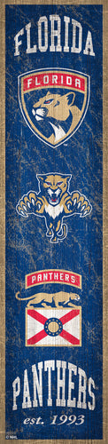 Florida Panthers 0787-Heritage Banner 6x24