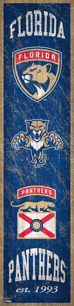 Florida Panthers 0787-Heritage Banner 6x24