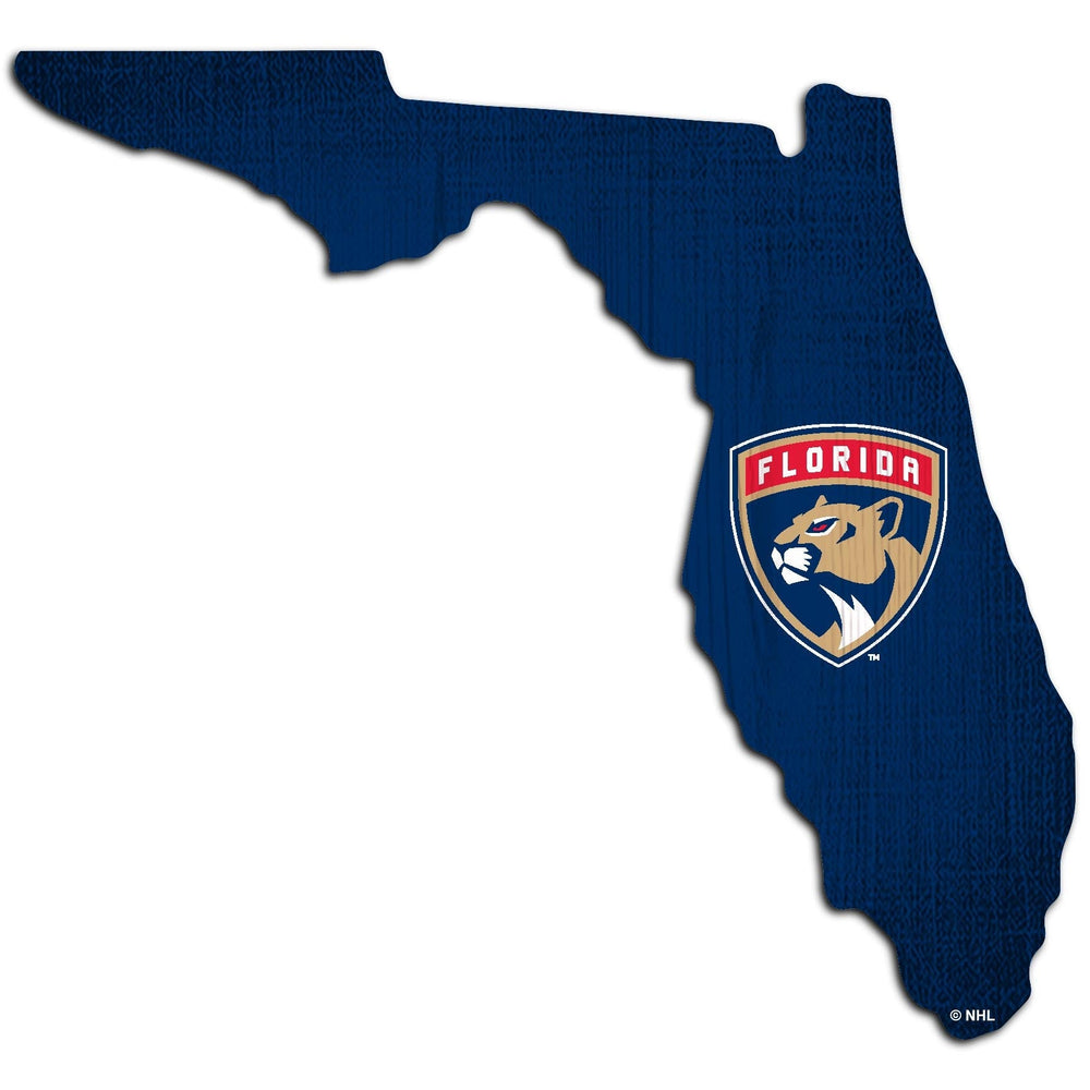 Florida Panthers 0838-12in Team Color State