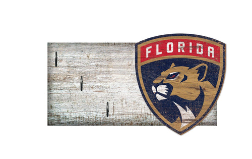 Florida Panthers 0878-Key Holder 6x12