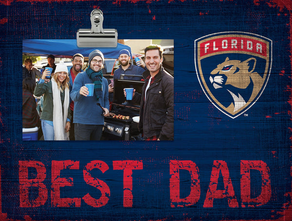 Florida Panthers 0893-Best Dad Clip Frame