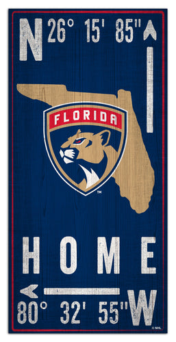 Florida Panthers 1034-Coordinate 6x12