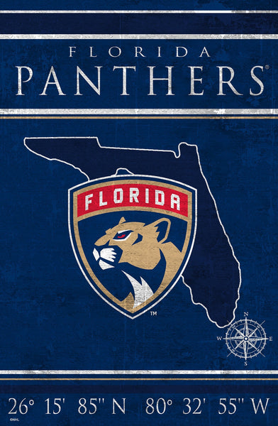 Florida Panthers 1038-Coordinates 17x26