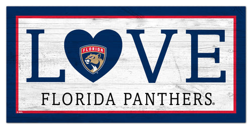 Florida Panthers 1066-Love 6x12