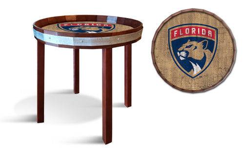 Florida Panthers 1092-24" Barrel top end table