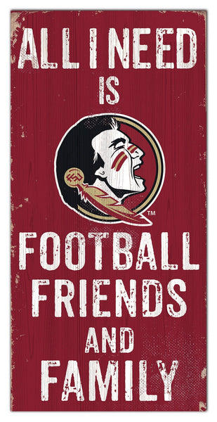 Florida State Seminoles 0738-Friends and Family 6x12
