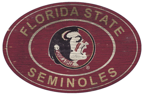 Florida State Seminoles 0801-46in Heritage Logo Oval