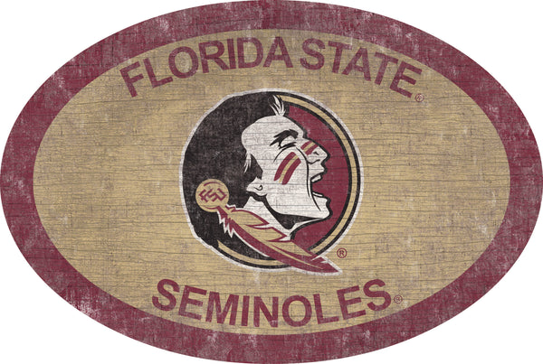 Florida State Seminoles 0805-46in Team Color Oval