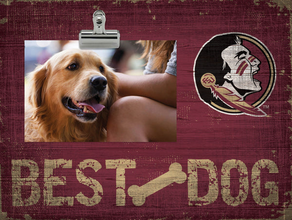 Florida State Seminoles 0849-Best Dog Clip Frame