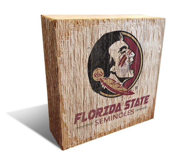 Florida State Seminoles 0907-Team Logo Block