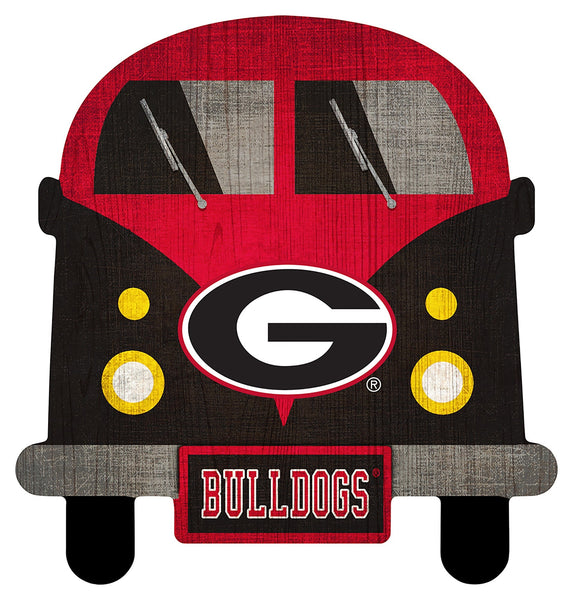 Georgia Bulldogs 0934-Team Bus
