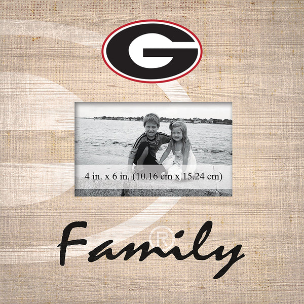 Georgia Bulldogs 0943-Family Frame