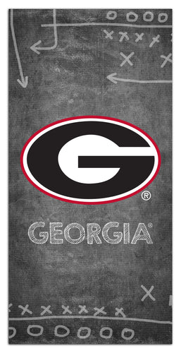 Georgia Bulldogs 1035-Chalk Playbook 6x12