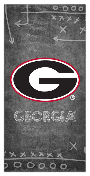 Georgia Bulldogs 1035-Chalk Playbook 6x12