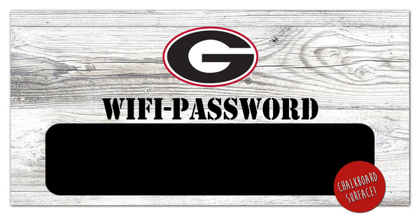 Georgia Bulldogs 1073-Wifi Password 6x12