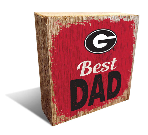 Georgia Bulldogs 1080-Best dad block