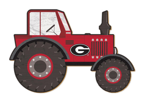 Georgia Bulldogs 2007-12" Tractor Cutout