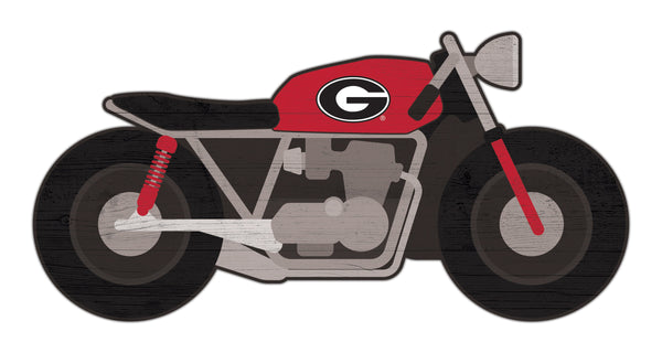 Georgia Bulldogs 2008-12" Motorcycle Cutout