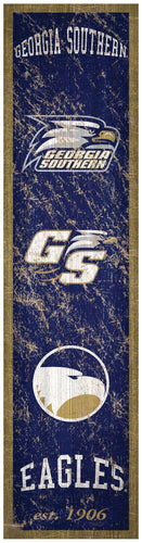 Georgia Southern 0787-Heritage Banner 6x24