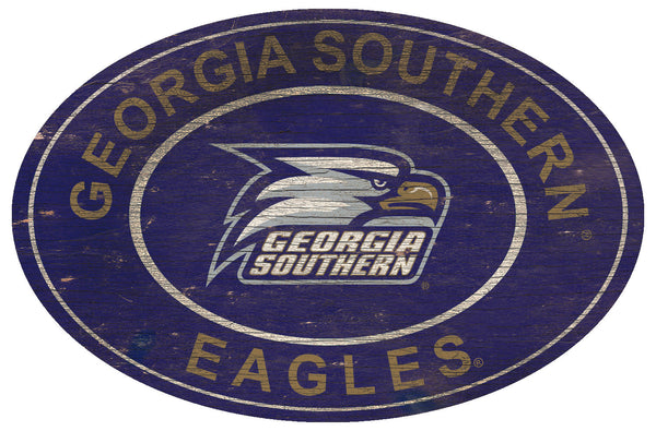 Georgia Southern 0801-46in Heritage Logo Oval