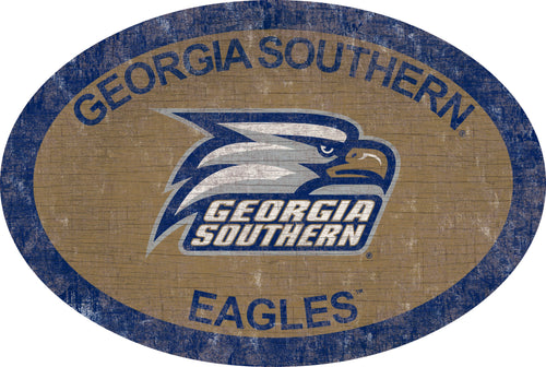 Georgia Southern 0805-46in Team Color Oval