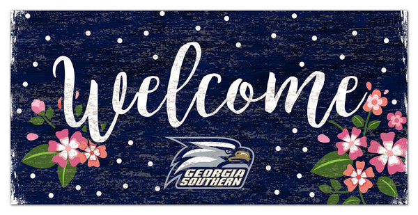 Georgia Southern 0964-Welcome Floral 6x12