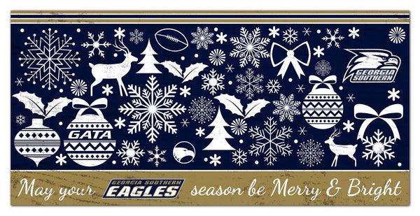Georgia Southern 1052-Merry and Bright 6x12