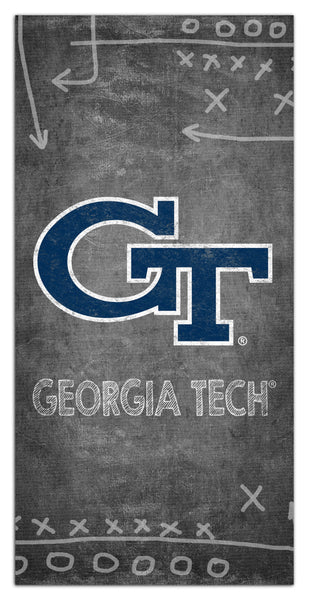 Georgia Tech Yellow Jackets 1035-Chalk Playbook 6x12