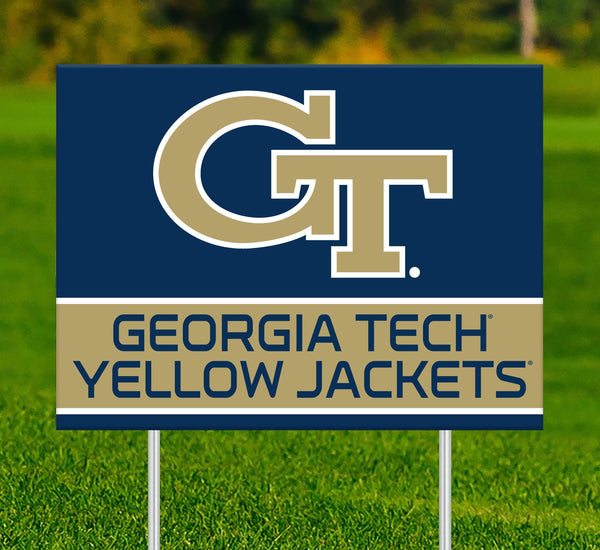 Georgia Tech Yellow Jackets 2032-18X24 Team Name Yard Sign