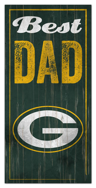 Green Bay Packers 0632-Best Dad 6x12
