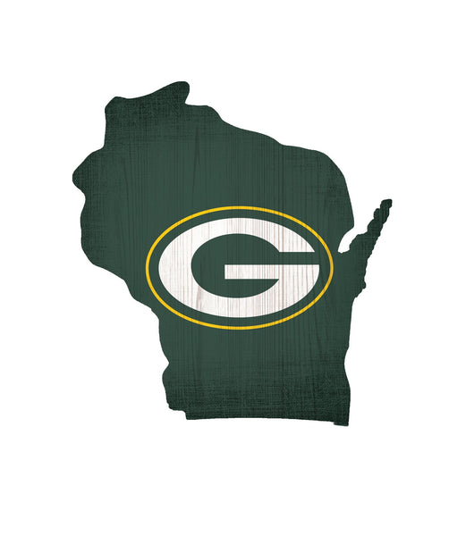 Green Bay Packers 0838-12in Team Color State