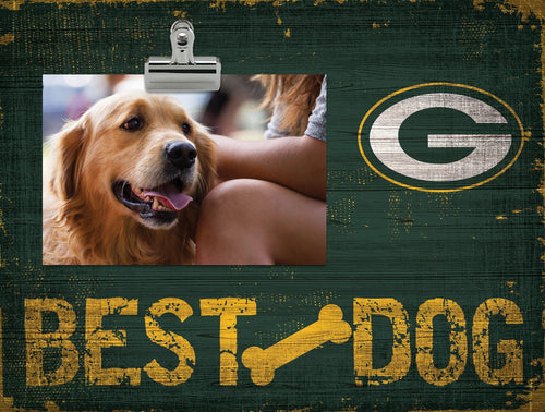 Green Bay Packers 0849-Best Dog Clip Frame