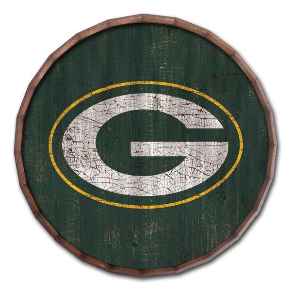 Green Bay Packers 0939-Cracked Color Barrel Top 16"