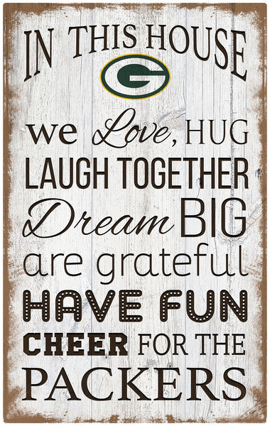 Green Bay Packers 0976-In This House 11x19