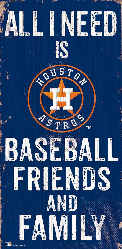 Houston Astros 0738-Friends and Family 6x12