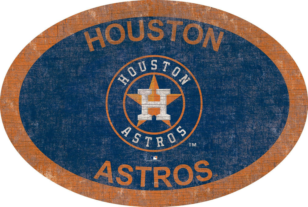 Houston Astros 0805-46in Team Color Oval