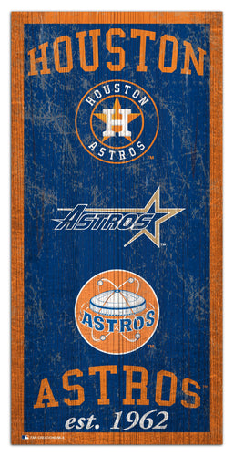 Houston Astros 1011-Heritage 6x12