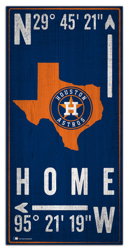 Houston Astros 1034-Coordinate 6x12