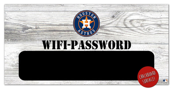 Houston Astros 1073-Wifi Password 6x12
